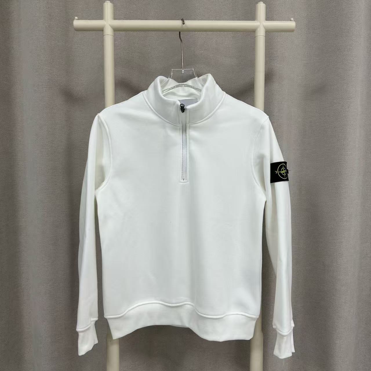 Stone Island - Pull à demi-zip